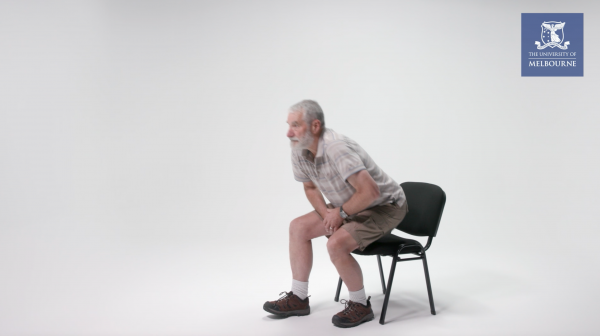 Staggered chair stand mid